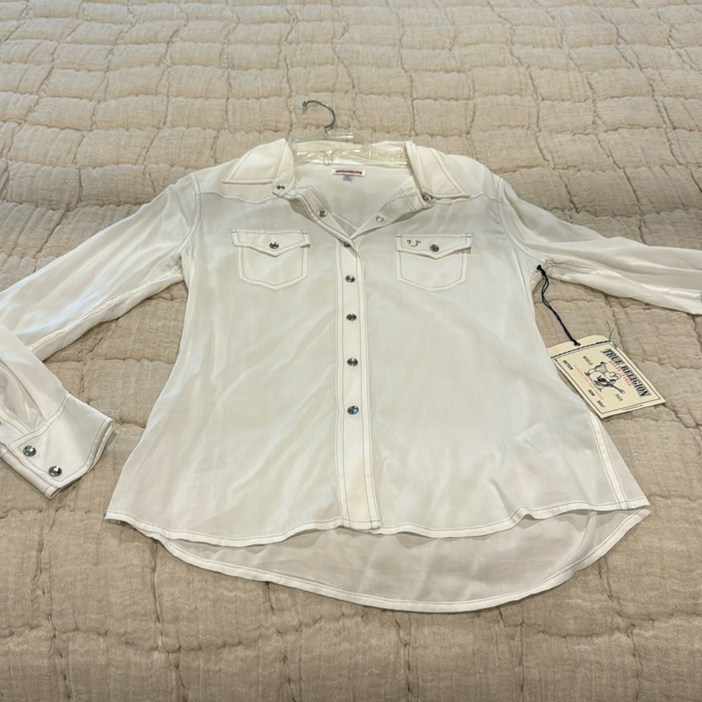 True religion button up
